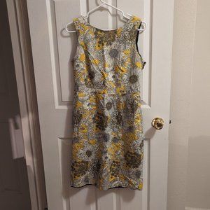 Floral sheath dress